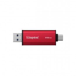 Внешний SSD диск Kingston 512GB Dual Portable Красный