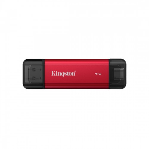 Внешний SSD диск Kingston 2TB Dual Portable Красный