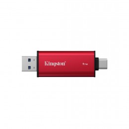 Внешний SSD диск Kingston 2TB Dual Portable Красный