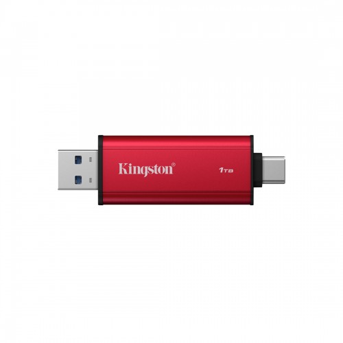 Внешний SSD диск Kingston 2TB Dual Portable Красный