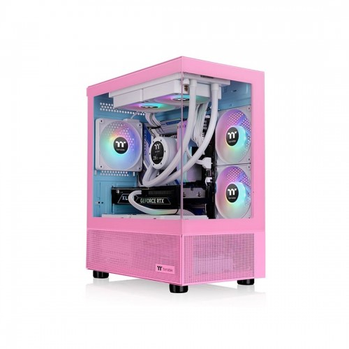 Компьютерный корпус Thermaltake View 170 TG Bubble Pink без Б/П