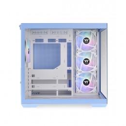 Компьютерный корпус Thermaltake View 380 TG ARGB Hydrangea Blue без Б/П