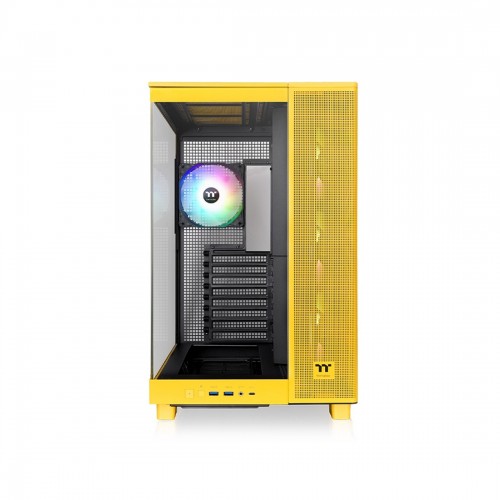 Компьютерный корпус Thermaltake View 380 XL TG ARGB Bumblebee без Б/П