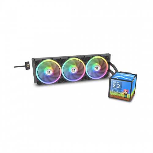 Кулер с водяным охлаждением Thermaltake MINECUBE 360 Ultra Black