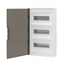 Щиток настенный FRAME белый DKC F36W1WD 36 модулей с тонированной дверцей