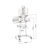 Стойка мобильная Brateck TTV11-46TW