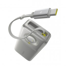 Портативный внешний аккумулятор Baseus Free2Pull 20000mAh 65W Gray (P10073700843-00)