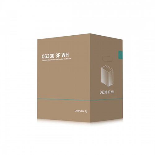 Компьютерный корпус Deepcool CG330 3F WH без Б/П