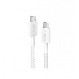 Интерфейсный кабель Anker 322 USB-C to USB-C Cable 2М (A81F6G21) Белый