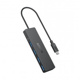 Концентратор Anker USB-C Data Hub (4-in-1, 5Gbps) (A8309G11) Черный