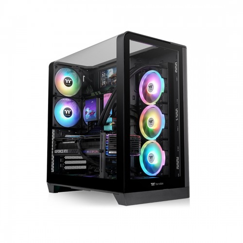 Компьютерный корпус Thermaltake View 390 TG Black без Б/П