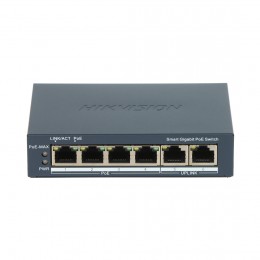 Коммутатор Hikvision DS-3E1506P-EI/M-4P1T1F