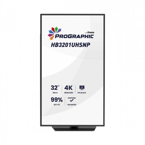 Монитор iiyama ProGraphic HB3201UHSNP-B1 32\