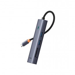 Док-станция Baseus UltraJoy Series 7-Port HUB Docking Station Space Grey