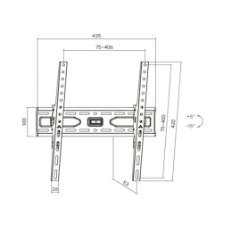 Кронштейн XG WA-3275T для ТВ и мониторов, 32\