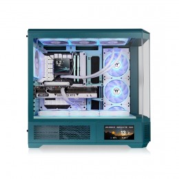 Компьютерный корпус Thermaltake View 600 TG Transformative Teal без Б/П