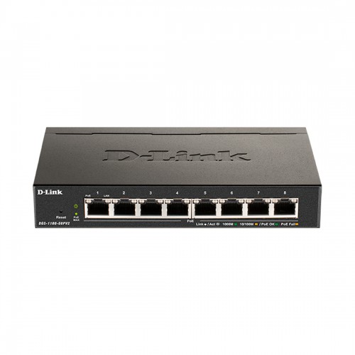 Коммутатор D-Link DGS-1100-08PV2/A4A