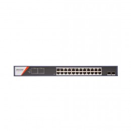 Коммутатор Hikvision DS-3E1526P-SI-24P2F