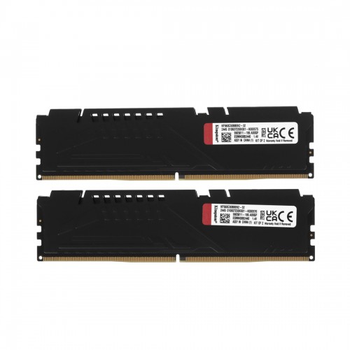 Комплект модулей памяти Kingston FURY Beast Black KF560C30BBEK2-32 DDR5 32GB (Kit 2x16GB) 6000MHz