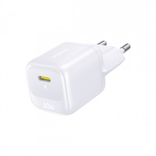 Адаптер питания Baseus FN22 1C 30W EU Moon White (E0123101)