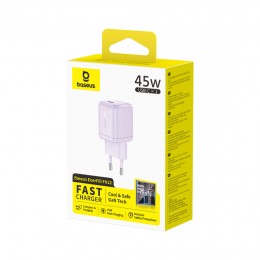Адаптер питания Baseus FN22 1C 45W EU Nebula Purple (E0123303)