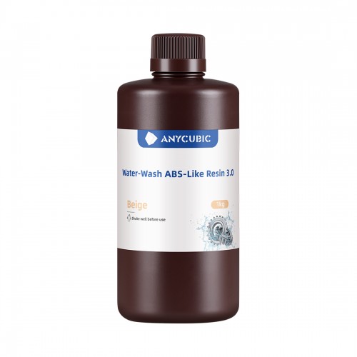 Фотополимерная смола для 3D-печати Anycubic Water-Wash ABS-Like Resin 3.0 SSXAB3BG-10 (бежевый)