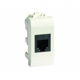 Телефонная розетка RJ12 DKC серия Brava 76120B