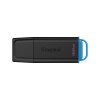 USB-накопитель Kingston DTXG2/128GB 128GB Чёрный/Голубой