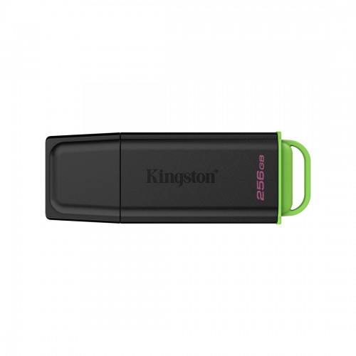 USB-накопитель Kingston DTXG2/256GB 256GB Чёрный/Зелёный