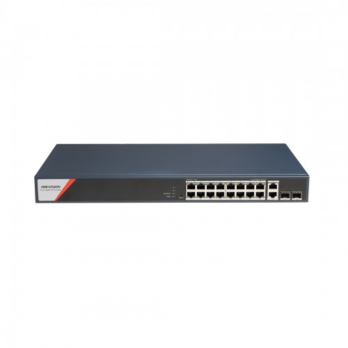 Коммутатор Hikvision DS-3E1520HP-SI-16P2T2F