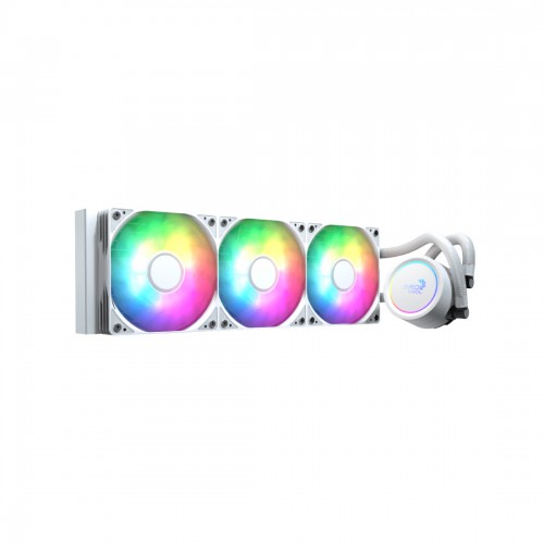 Кулер с водяным охлаждением Aerocool Abyss L360R WH