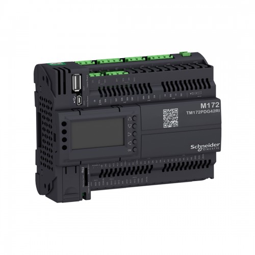 ПЛК М172 SE TM172PDG42RI M172 дисплей 42 I/O ETH 2 RS485