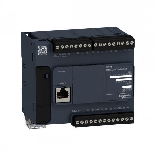 ПЛК M221-24IO SE TM221C24R M221-24IO реле часы