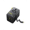 Адаптер питания Baseus EnerCore CG11 Universal Travel Adapter 70W 2AC+2U+2C Cosmic Black