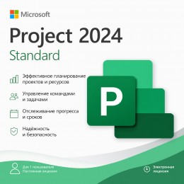 Электронная лицензия (ESD ключ) Microsoft Project Standard 2024