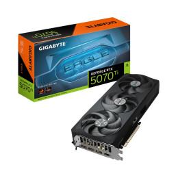 Видеокарта, Gigabyte, RTX5070Ti EAGLE OC SFF 16G (GV-N507TEAGLE OC-16GD) (4719331355883), GDDR7, 256bit, 1-HDMI, 3-DP, Windforce 3X Fan, 304*126*50 мм, Цветная коробка