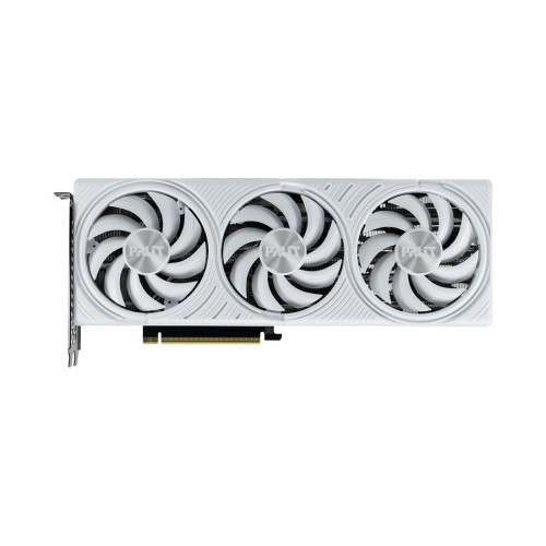 Видеокарта, PALIT, RTX5070 WHITE OC 12GB (4710562245295), (NE75070U19K9-GB2050W), GDDR7, 192bit, 3-DP, HDMI, 3xFan, 291.9*116.6*41.3 мм, Цветная коробка