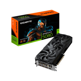 Видеокарта, Gigabyte, RTX5080 WINDFORCE OC V2 SFF 16G (GV-N5080WF3OCV2-16GD) 4719331357375, GDDR7, 256bit, 1-HDMI, 3-DP, Windforce 3X Fan, 304*126*50 мм, Цветная коробка