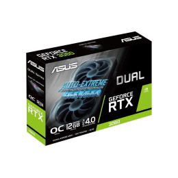 Видеокарта ASUS GeForce RTX3060 OC GDDR6 12GB 192-bit HDMI 3xDP HDCP DUAL-RTX3060-O12G-V2