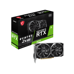 Видеокарта MSI GeForce RTX 3050 VENTUS 2X XS 8G OC, 8G GDDR6 128-bit DVI HDMI DP RTX 3050 VENTUS 2X XS 8G OC