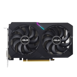 Видеокарта ASUS GeForce RTX  3050 8Gb DUAL V2 OC Edition GDDR6 128bit 1xHDMI 1xDP 1xDVI DUAL-RTX3050-O8G-V2