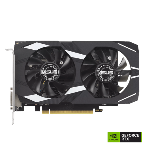 Видеокарта ASUS GeForce RTX 3050 OC GDDR6 6GB 96-bit DVI HDMI DP DUAL-RTX3050-O6G