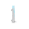 Вертикальный ARGB держатель Видеокарты MSI MPG ARGB GRAPHICS CARD STAND 3-pin ARGB 310g 8 mm tempered glass + SPCC + ABS White