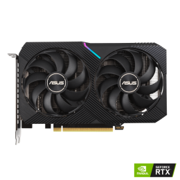 Видеокарта ASUS DUAL-RTX3060-O12G-V2, 12Gb/192bit GDDR6, HDMI 2.1, 3xDP 1.4a, HDCP, BOX