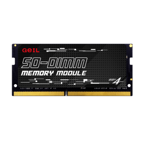 Оперативная память для ноутбука 8Gb DDR4 2666MHz GEIL PRISTINE SERIES PC4-21330 SO-DIMM 19-19-19-43 GS48GB2666C19SC Retail Pack