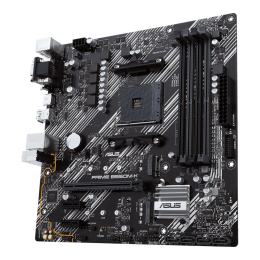 Материнская плата ASUS PRIME B550M-K  AM4 4xDDR4 4xSATA3 RAID 2xM.2 DVI-D D-Sub HDMI mATX