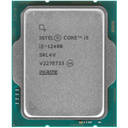 Процессор Intel Core i5-12400 Base 2,5GHz(EC), Performance 4,4GHz(PC), Max Turbo 4,4GHz, Cache 18Mb, 6/12 Adler Lake, UHD-графика Intel® 730, Base TDP 65W, Turbo TDP 117W, FCLGA1700 w/o cooler, OEM, CM8071504555317