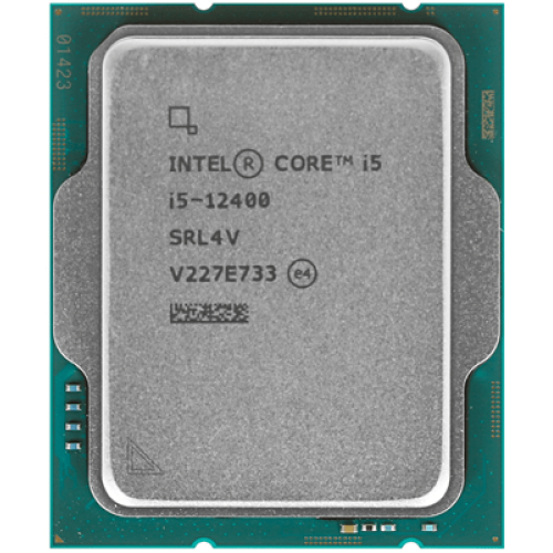 Процессор Intel Core i5-12400 Base 2,5GHz(EC), Performance 4,4GHz(PC), Max Turbo 4,4GHz, Cache 18Mb, 6/12 Adler Lake, UHD-графика Intel® 730, Base TDP 65W, Turbo TDP 117W, FCLGA1700 w/o cooler, OEM, CM8071504555317