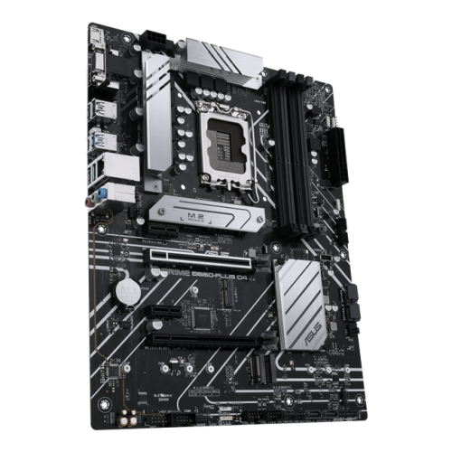 Материнская плата ASUS PRIME B660-PLUS D4, LGA1700 4xDDR4 4xSATA3 3xM.2 RAID D-Sub HDMI DP ATX