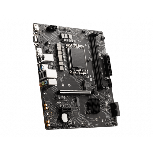 Материнская плата MSI PRO H610M-G DDR4 LGA1700 H610 2xDDR4 4xSATA3 M.2 VGA HDMI DP mATX